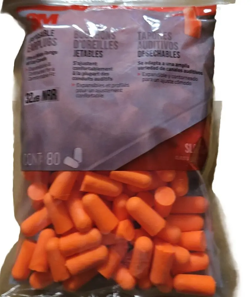 80-Pair 3M Disposable Soft Foam Ear Plugs – 29 Db Noise Reduction 1