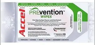 Accel Prevention Disinfectant Wipes – Hospital-Grade Sanitizing 1