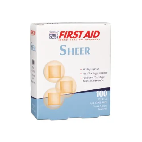 Adhesive Plastic Spot Bandages – First Aid Assortment 1