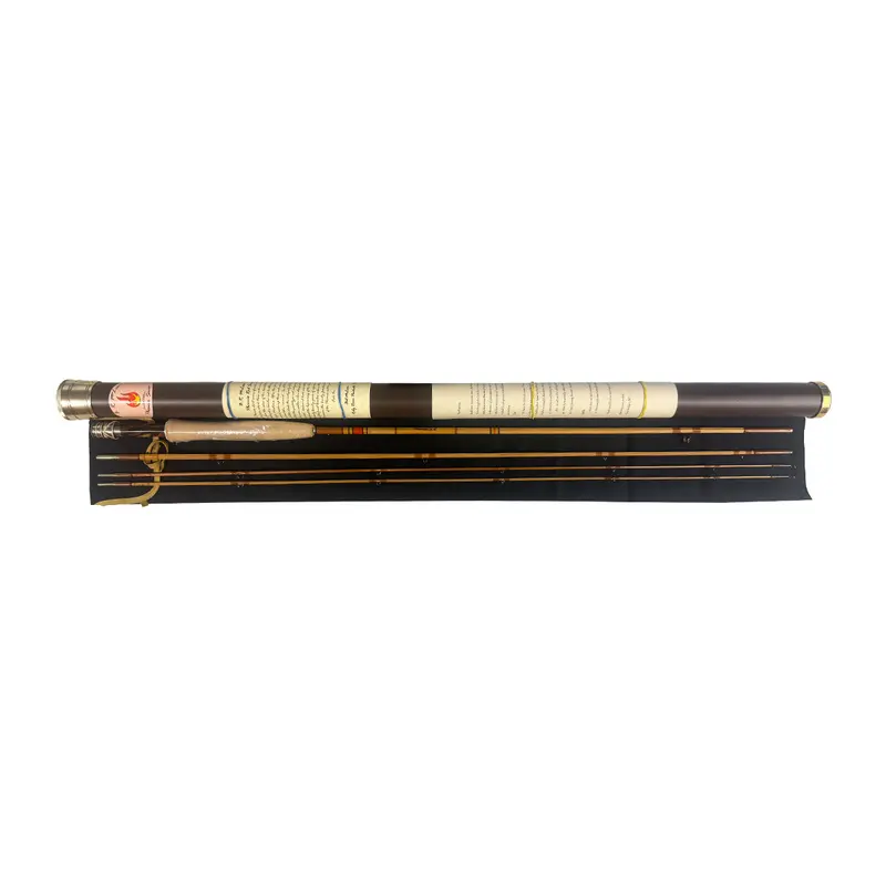 B.R. Mclean Phoenix Bamboo Fly Rod – 5-Weight, 8'0", Three-Piece With Extra Tip (#5) 1