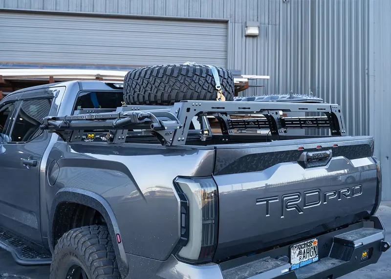 Backwoods Adventure Mods Mid-Height Bed Rack For 2007+ Toyota Tundra 1