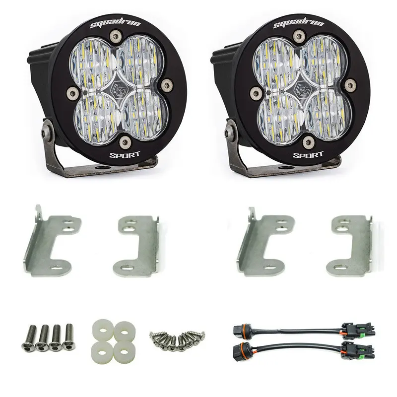 Baja Designs Squadron-R Pro Fog Light Kit For 2010–2018 Jeep Wrangler Jk Sport 1