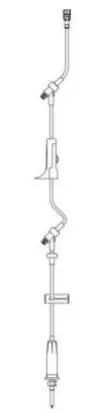 Braun Needle-Free Iv Set | 15 Gtt/Ml, Extended 104-Inch Tubing 1