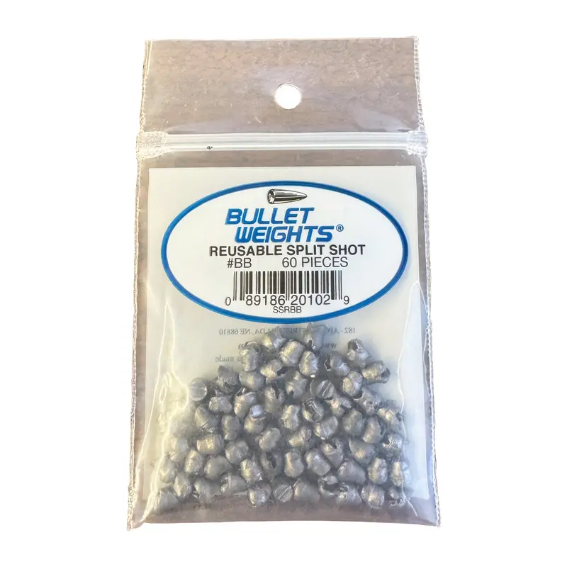 Bullet Weight Removable Split Shot Sinkers 1