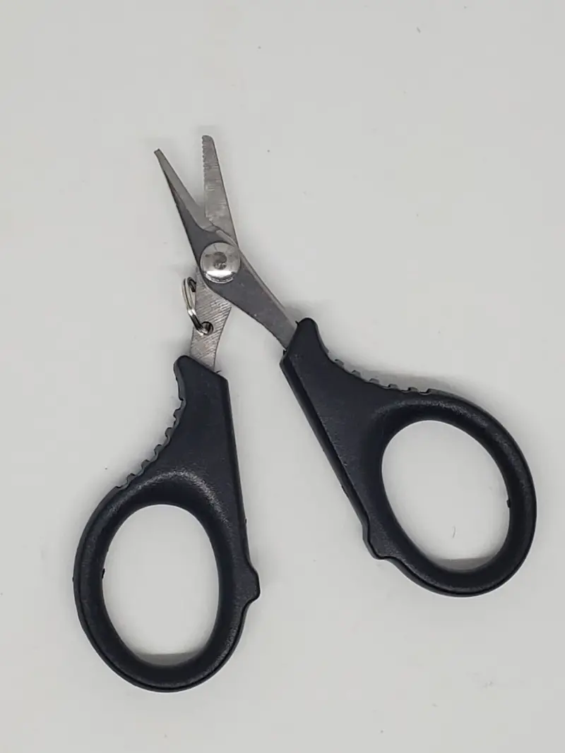 Compact 3.5-Inch Braid-Specific Fishing Scissors – Precision Line Cutting 1