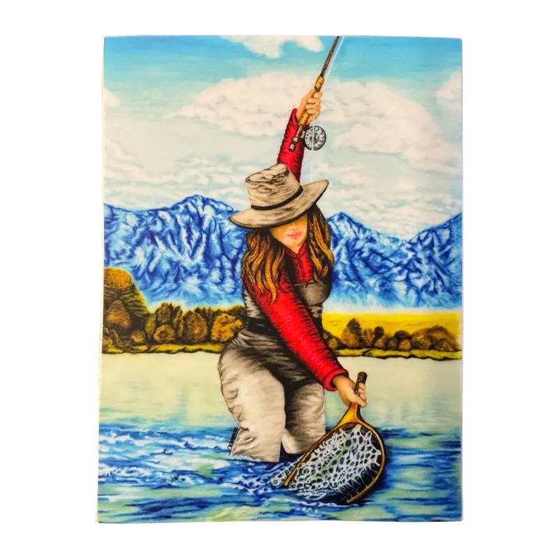 Conner Art Studio ‘Lady Of The Line’ Vinyl Sticker – Collectible Design 1