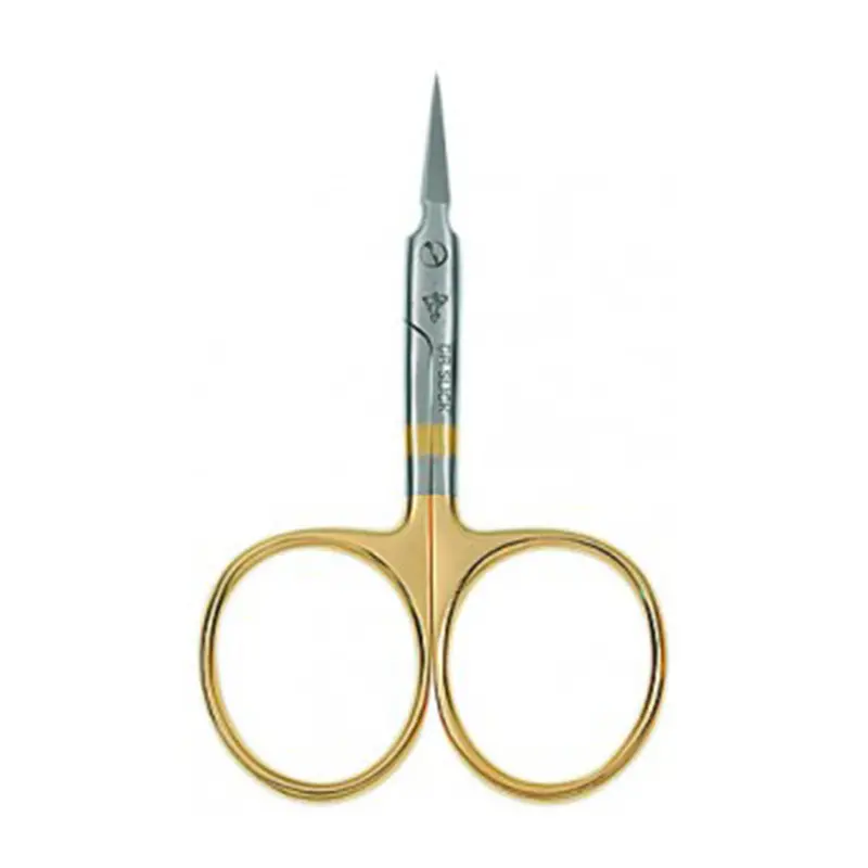 Dr. Slick Arrow Scissors – 3.5-Inch Curved Blades With Gold Loops 1