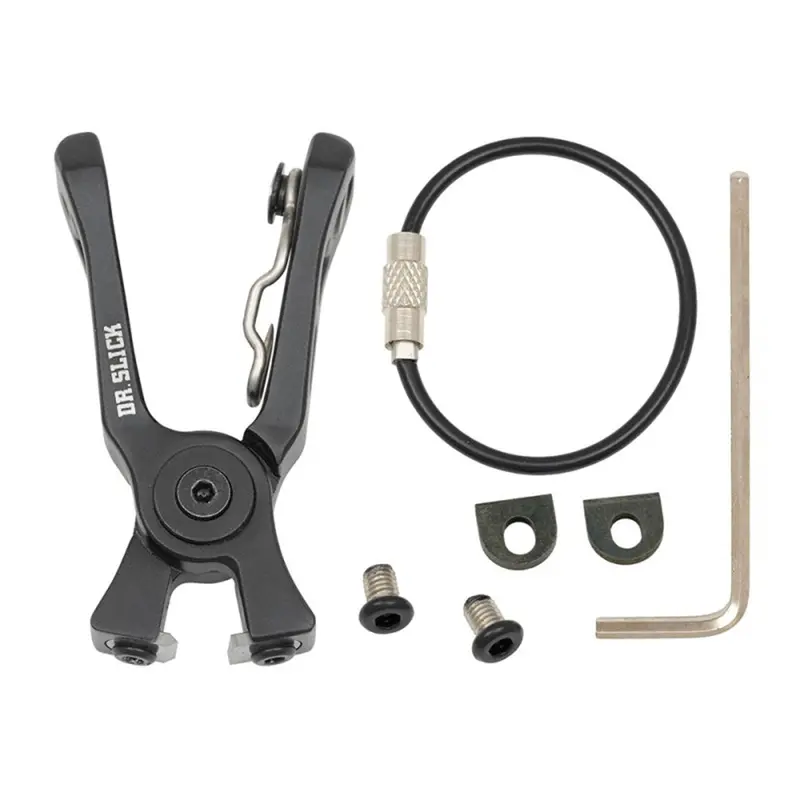 Dr. Slick Cyclone Nipper – Black Aluminum, Straight-Cut Design 1