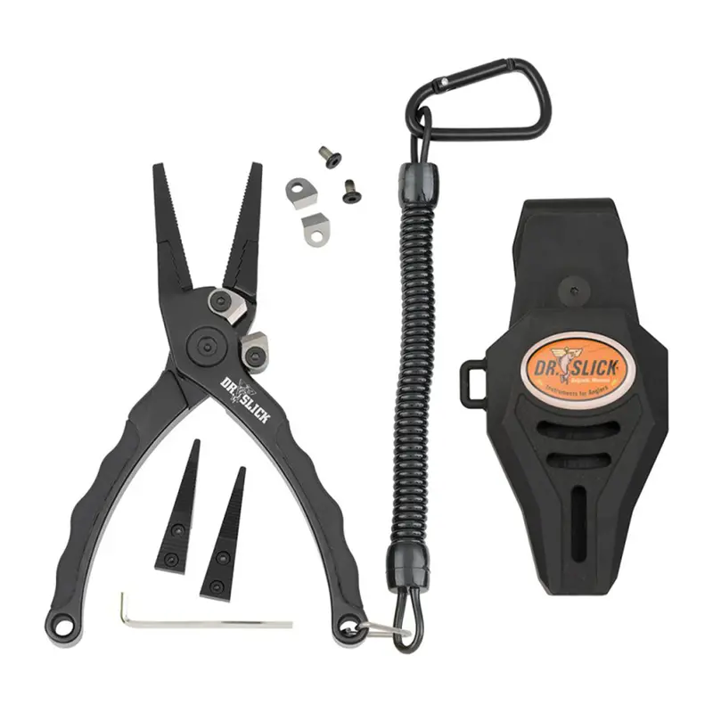 Dr. Slick Storm Series Black Fishing Pliers 1