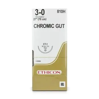 Ethicon Chromic Gut Absorbable Suture – Sterile Surgical Thread 1
