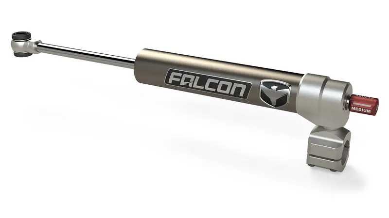 Falcon Nexus Ef 2.2 Fast-Adjust Steering Stabilizer For Jeep Wrangler Jk/Jl & Gladiator Jt (2007–2025) – 1-5/8" Heavy-Duty Tie Rod Compatible 1