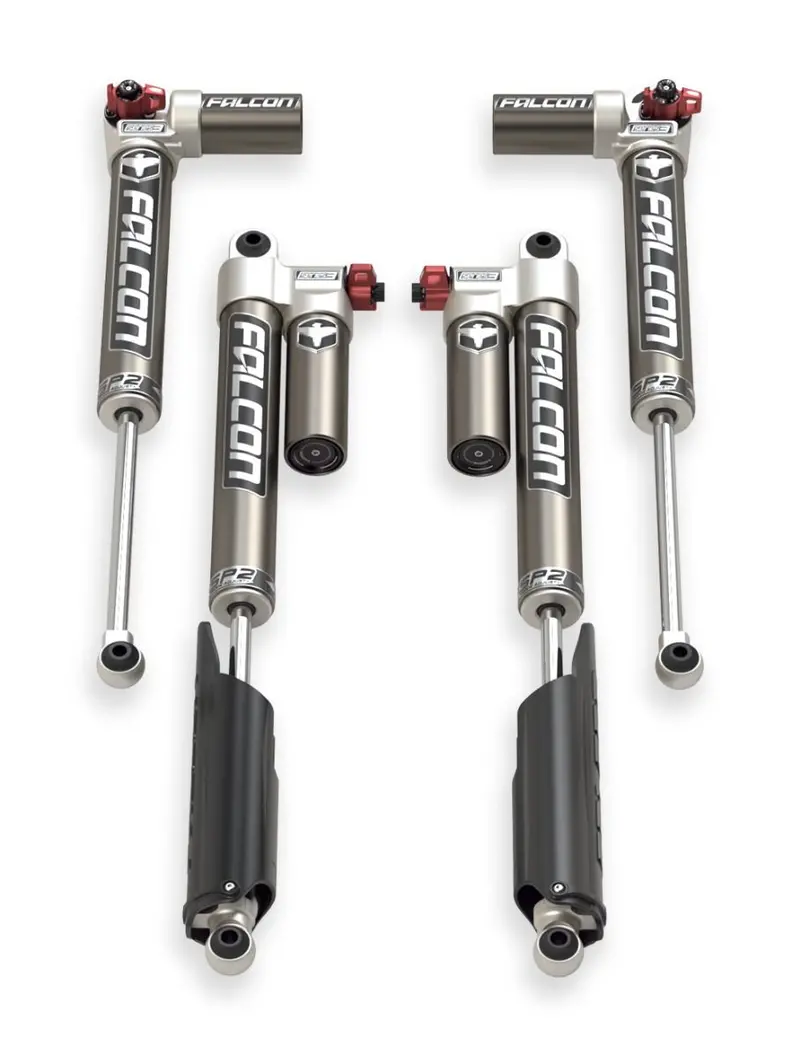 Falcon Sp2 3.3 Piggyback Shock Kit – Fast-Adjust, Long-Travel Setup For 2020+ Jeep Gladiator Jt Ecodiesel (3.5–4.5" Lift) 1