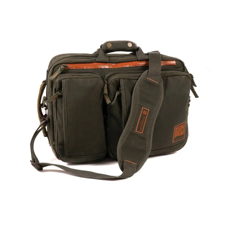 Fishpond Boulder Briefcase – Peat Moss Colored Tactical-Style Fly Fishing Briefcase 1