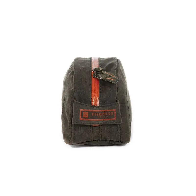 Fishpond Cabin Creek Toiletry Kit In Peat Moss 1
