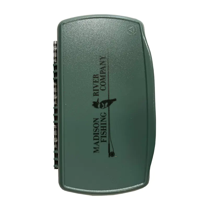 Fishpond Mrfc Logo Tacky Pescador Fly Box – Medium, Clear With Dynamic Foam 1