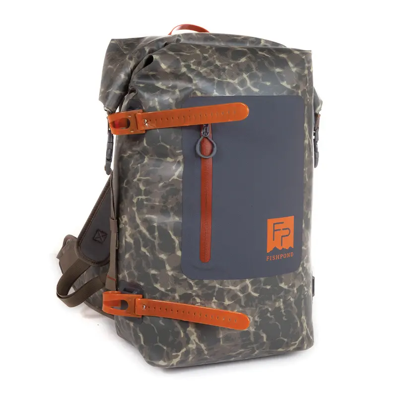 Fishpond Wind River Roll-Top Backpack – Sustainable Shadowcast Camo Design 1