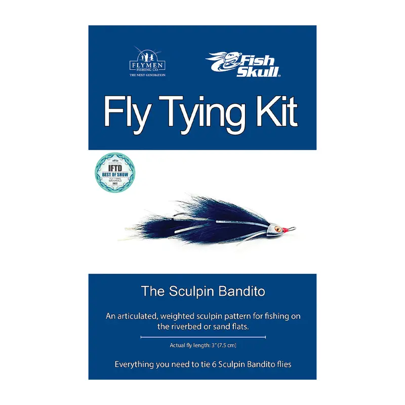 Flymen Sculipin Bandito Fly Tying Starter Kit 1