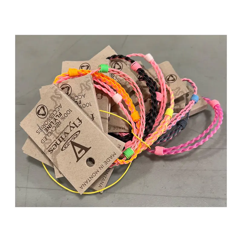 Flyvines Hot Pink Braided Bracelet 1