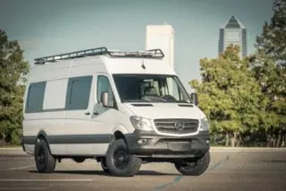 Freedomvango Custom Roof Rack For Mercedes-Benz Sprinter Vans 1