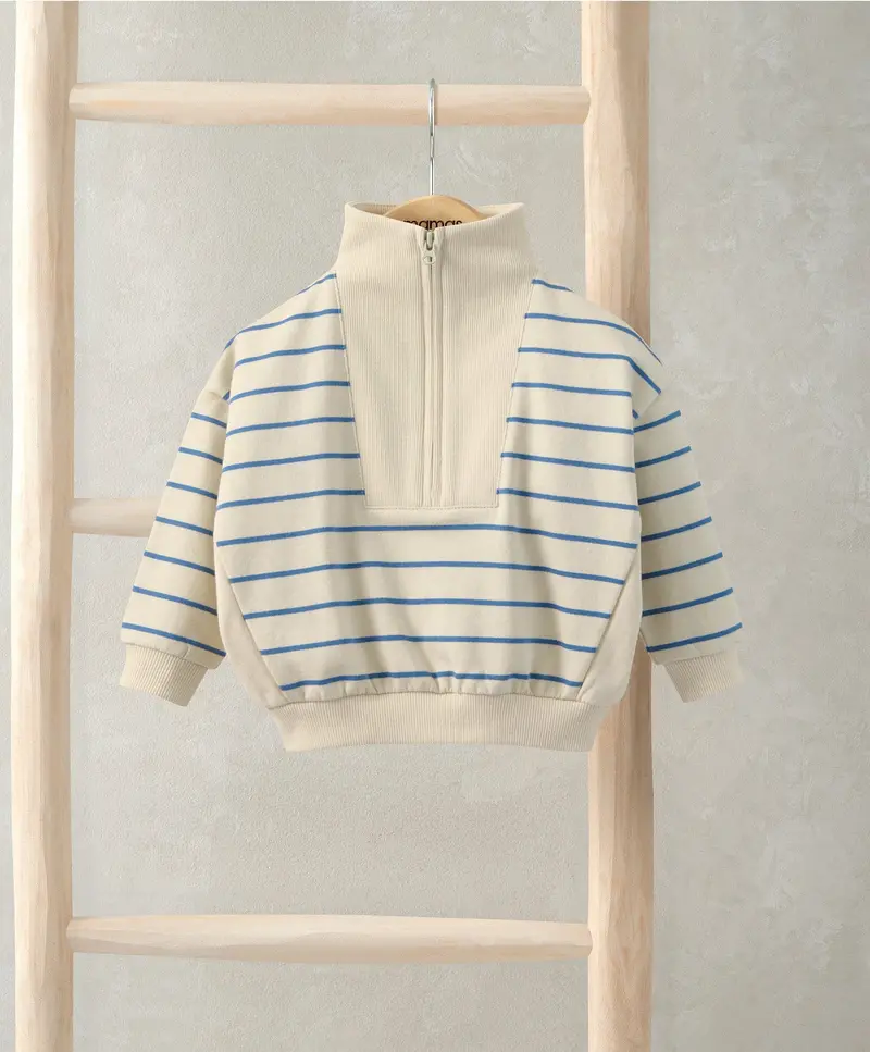 Funnel-Neck Knit Jumper For Girls 1