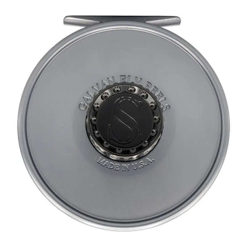 Galvan Swing Fly Reel – Gunmetal Grey And Black Finish 1
