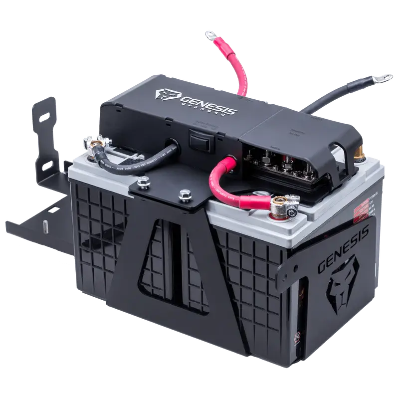 Genesis Offroad Gen 3 Dual Battery Kit For 2018+ Jeep Wrangler Jl 1
