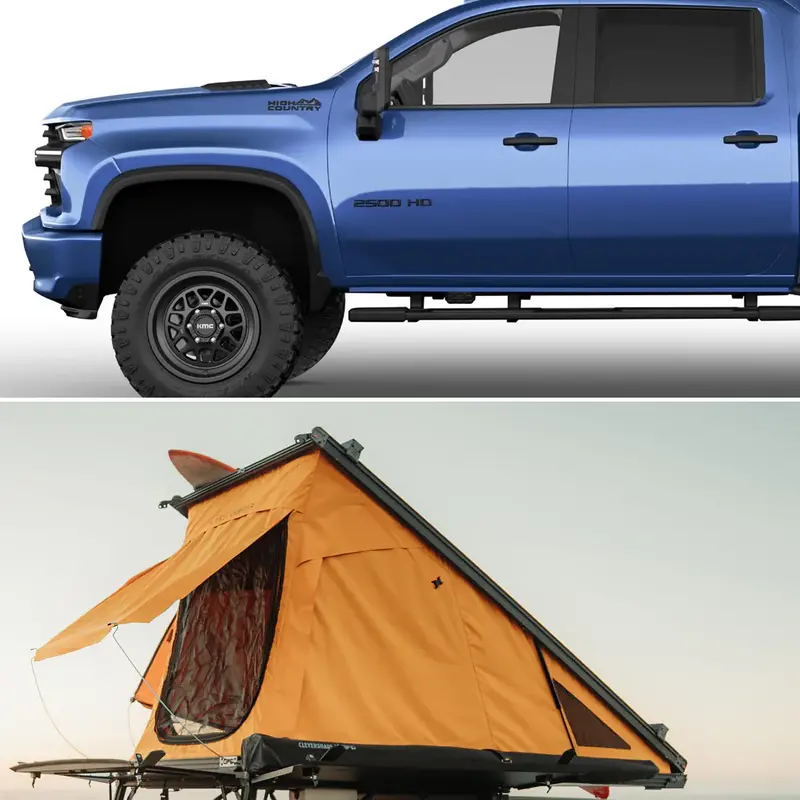 Go Fast Campers V2 Max Truck Camper – Chevy 2500/3500 W/ 8' Bed (2015+) 1