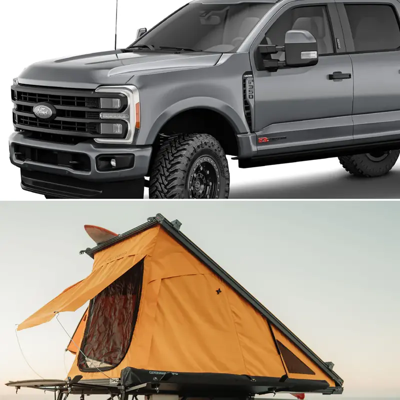 Go Fast Campers V2 Max Truck Camper – Ford F-350 (1999+) 1