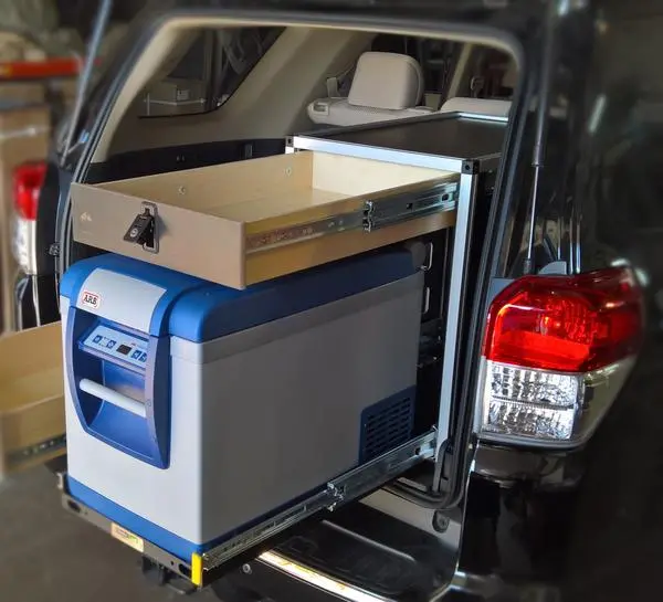 Goose Gear Icebox 1.3 With Top Drawer – 25" Deep Module For Land Rover Defender (2020–Present) 1