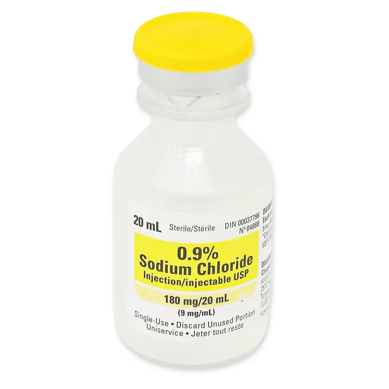 Hospira Pfizer Sodium Chloride 0.9% Injection – 20 Ml Single-Dose Vial 1