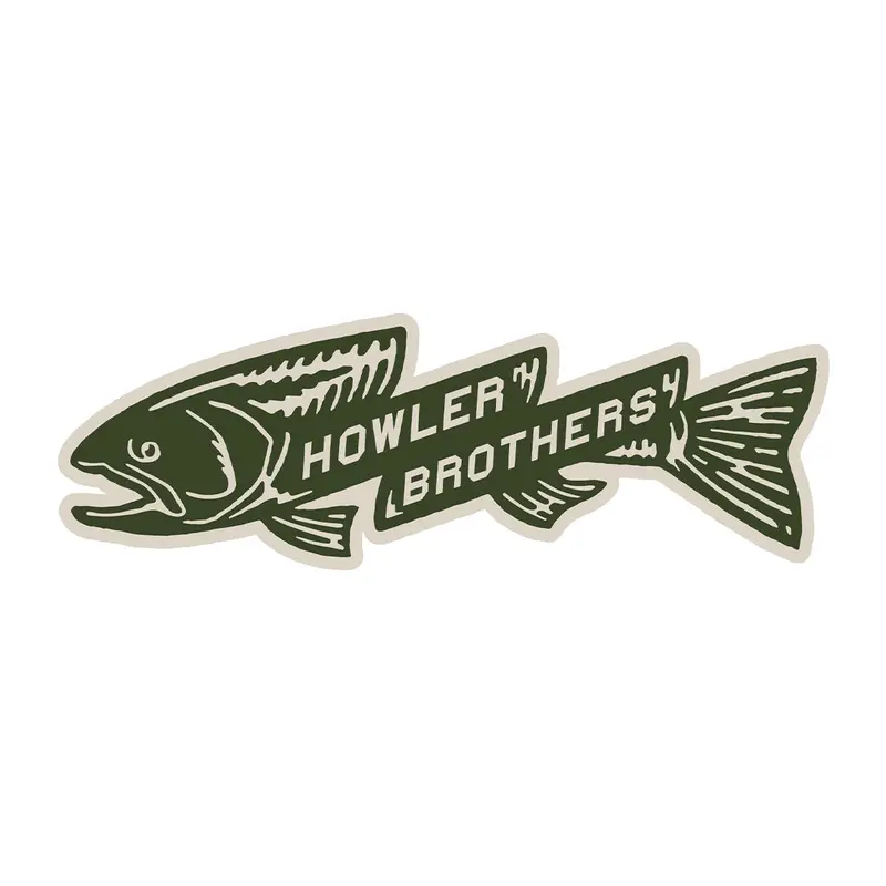 Howler Bros Trout Bolt Vinyl Sticker 1
