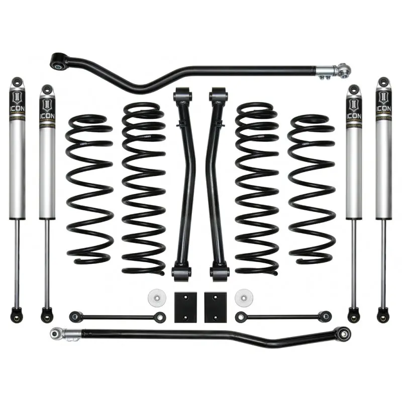 Icon Stage 3 Suspension System – 2.5-Inch Lift For 2018+ Jeep Jl 1