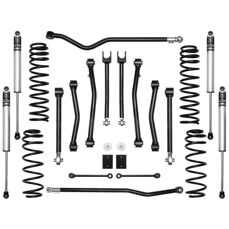 Icon Stage 4 Suspension System – 2.5-Inch Lift For 2018+ Jeep Jl 1