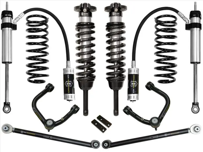 Icon Stage 4 Suspension System – Tubular Upper Control Arms For 2010–2024 Toyota 4Runner & Fj Cruiser (0–3.5") 1