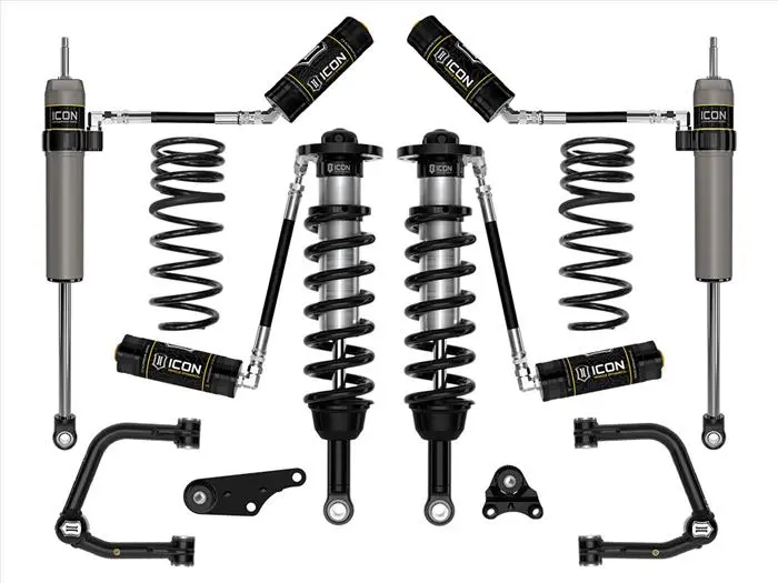 Icon Stage 4 Tacoma Suspension System (2024+) – 1.25–3" Lift With Tubular Ucas & Triple-Rate Rear Springs 1
