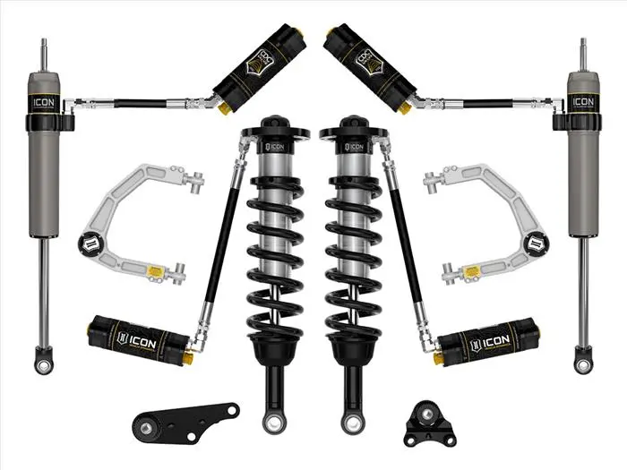 Icon Stage 5 Tacoma Suspension Kit (2024+) – 1.25–3" Lift With Billet Upper Control Arms 1