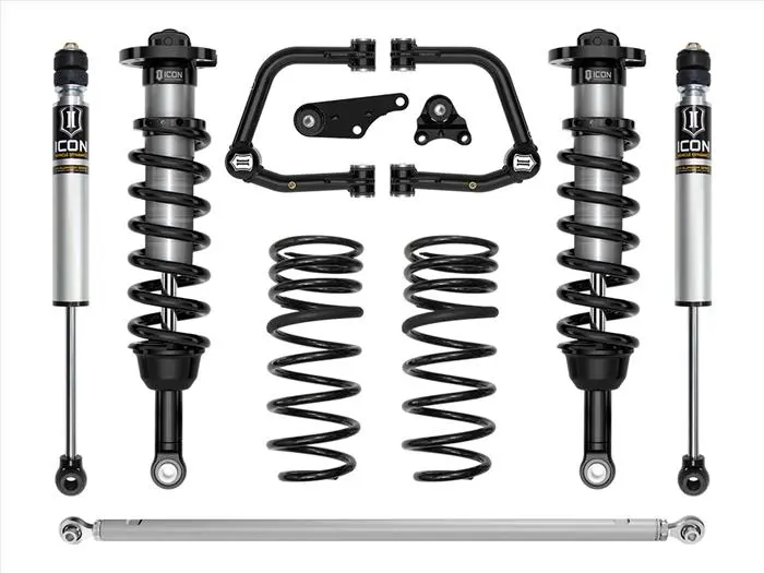 Icon Toyota Land Cruiser 250 (2024+) Stage 5 Tubular Lift Kit – 1.25–3" Adjustable Suspension 1
