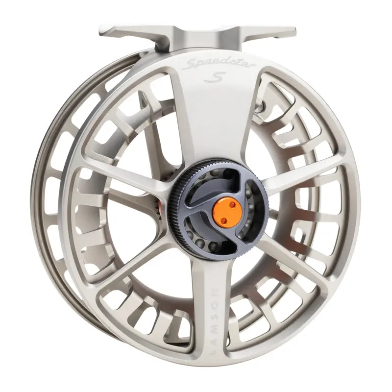 Lamson Speedster S-Series Fly Reel – Ember Anodized Finish 1