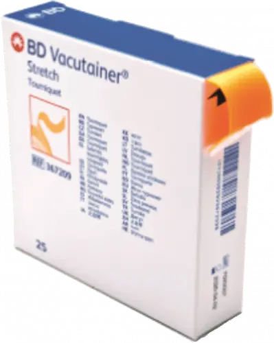 Latex-Free 1" X 18" Elastic Stretch Tourniquet – Dispensing Box 1