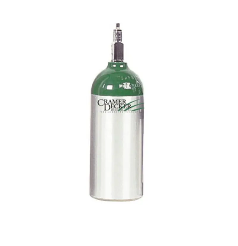 M9 Medical Oxygen Cylinder With Toggle Valve – Portable D-Size Tank 1