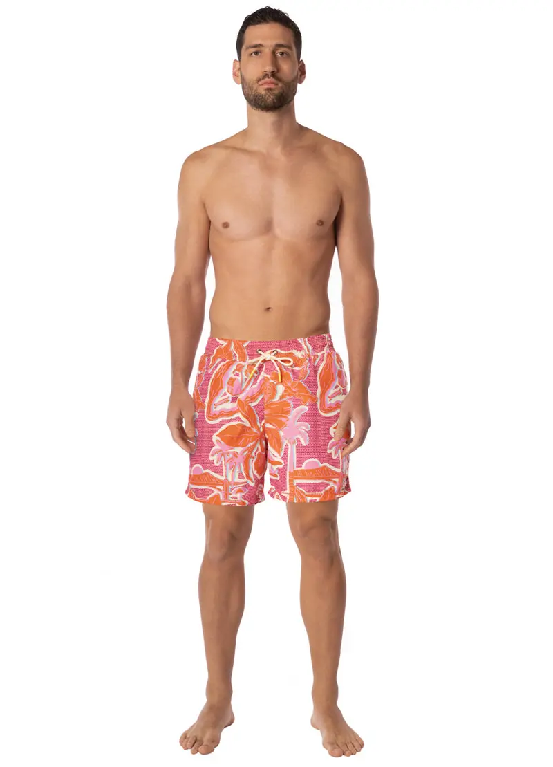 Maaji Aloha Dream Sailor Men’S Trunks – Quick-Dry Swim Shorts 1