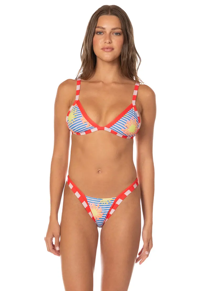 Maaji Awake In Light Rewind Bikini Top – Fixed Triangle Support 1