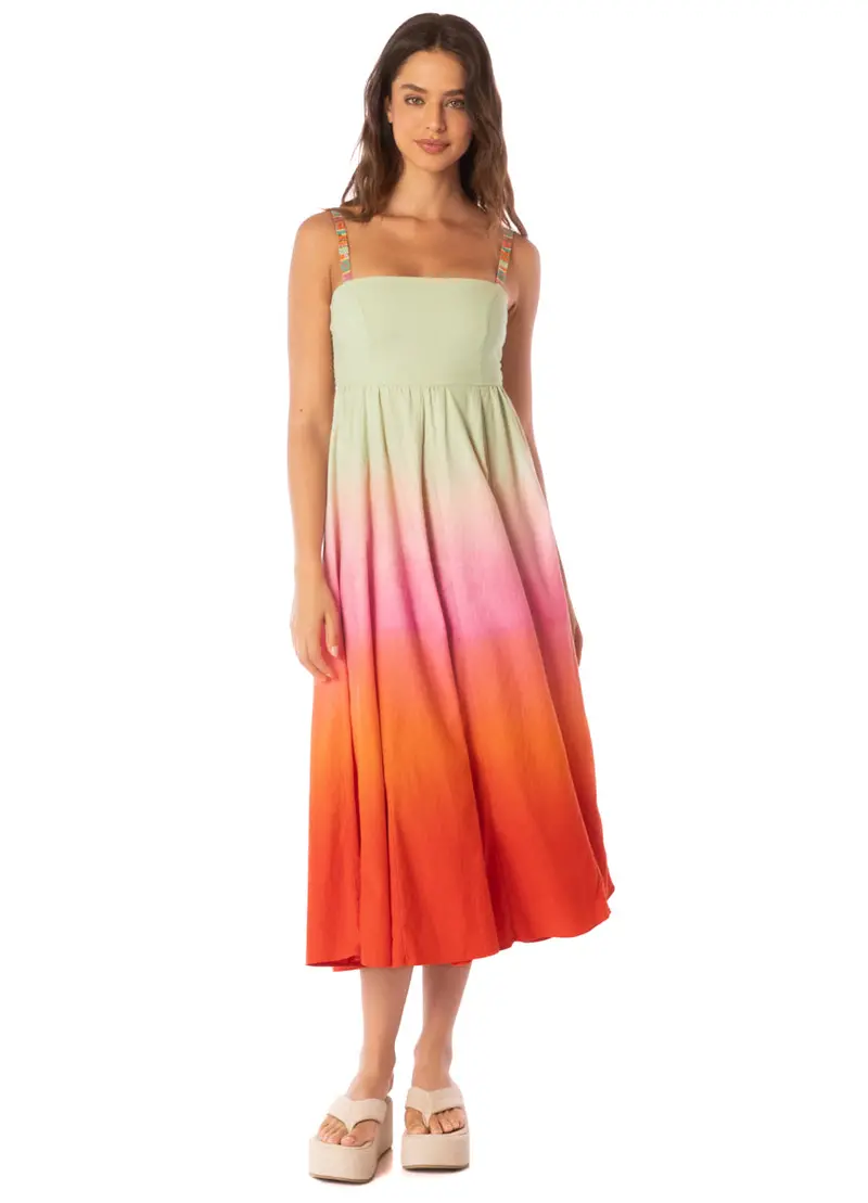 Maaji Colorful Dye Ela Flowy Long Dress 1
