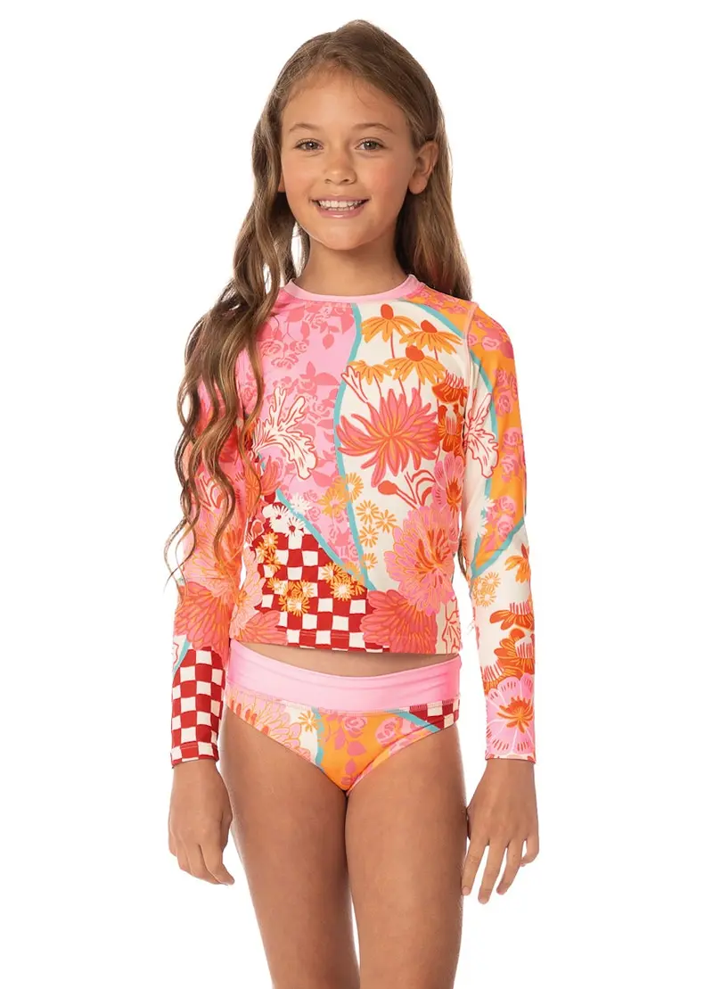Maaji Cosmic Tropic Odyssey Rashguard Set For Girls 1