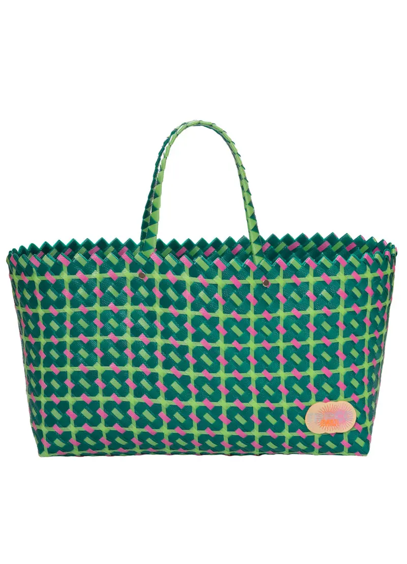 Maaji Dreamy Grid Orion Structured Tote Bag 1