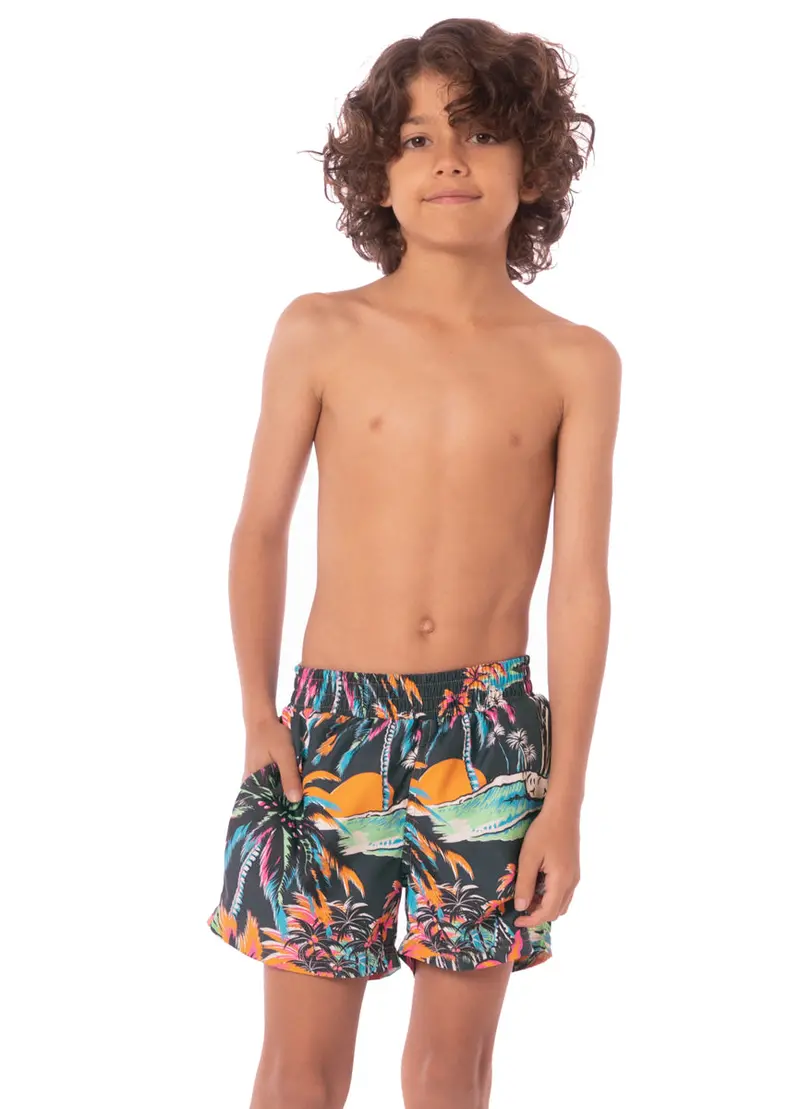 Maaji Funky Fiesta Little Sailor Boys’ Swim Trunks 1