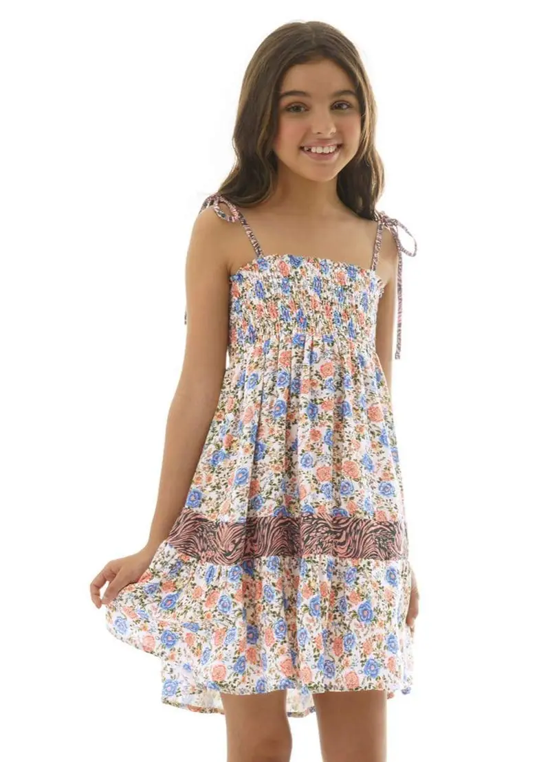 Maaji Grandma’S Garden Peyton Girls’ Short Dress 1