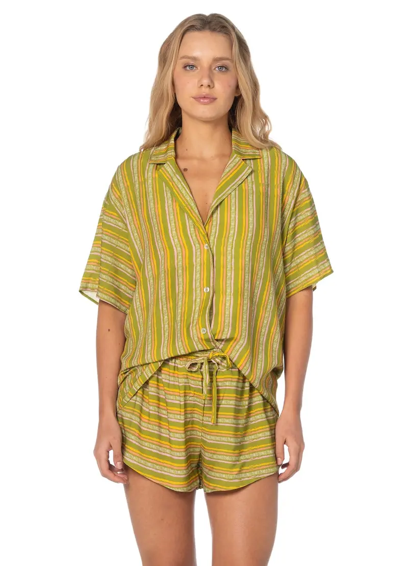 Maaji Leafy Sleeveless Short Set 1