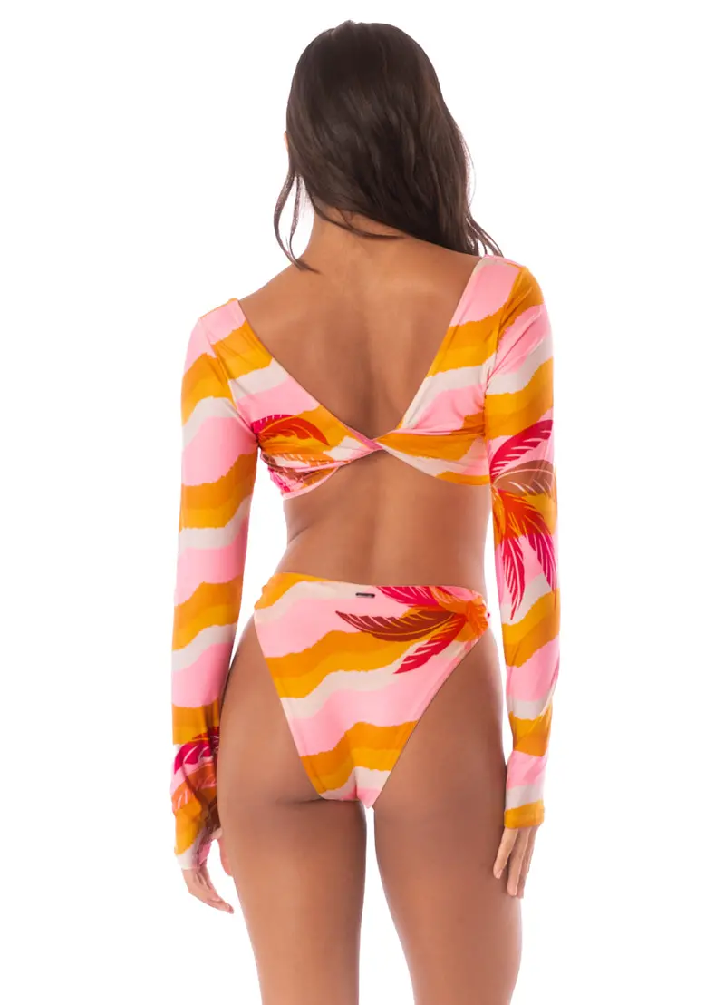 Maaji Paradiso Waves Chance High-Rise Thin-Side Bikini Bottom 1