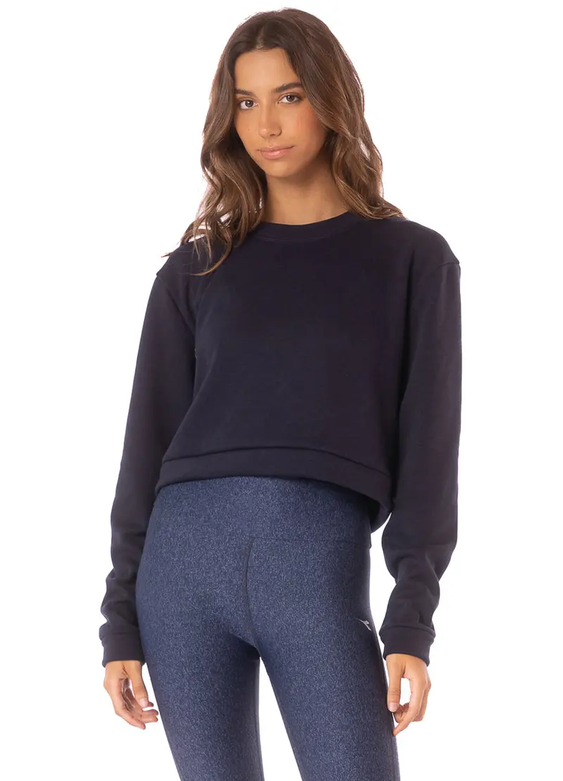 Maaji Sound Vanilla Long-Sleeve Sweatshirt – Relaxed Casual Layer 1